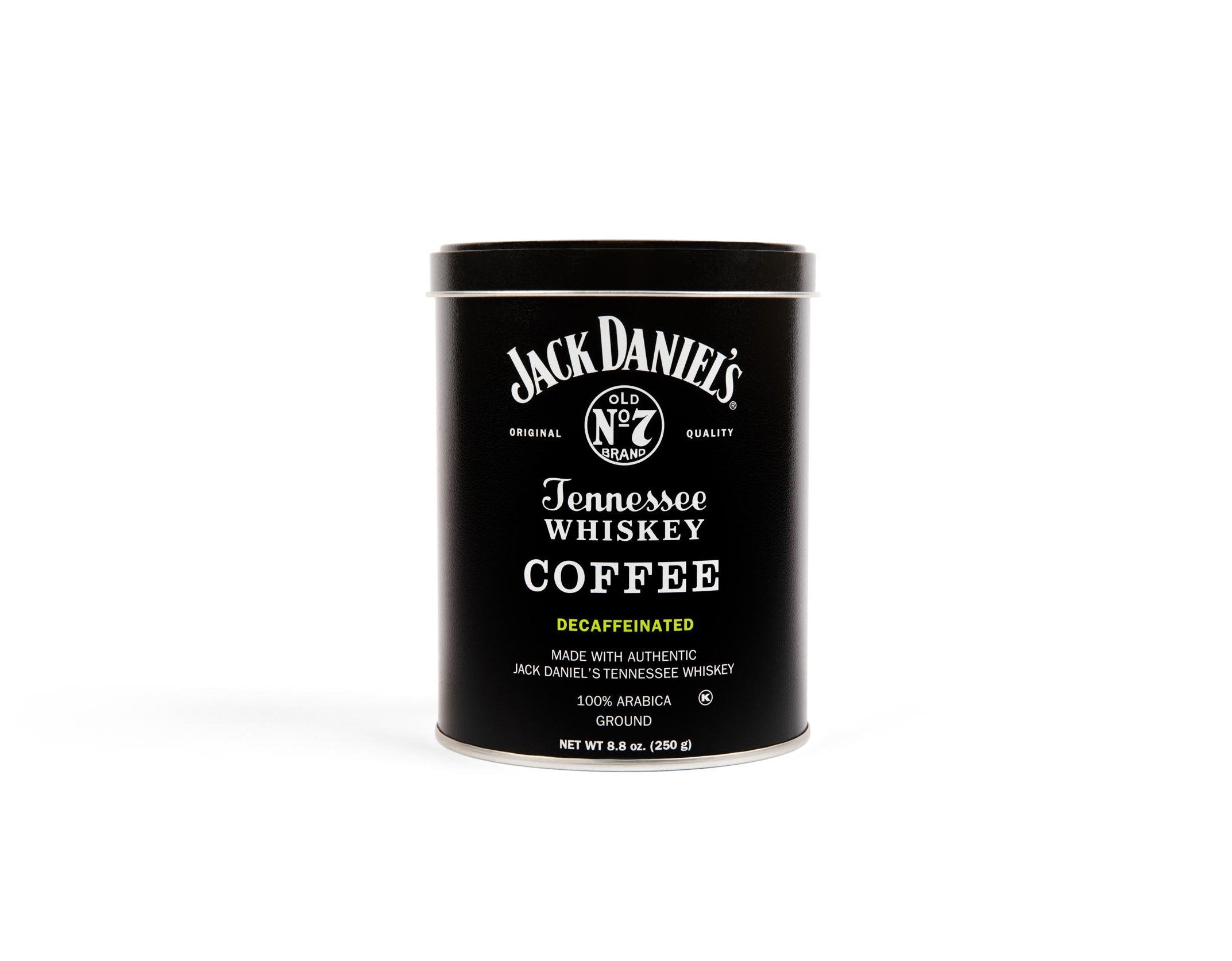 Jack Daniel's Tennessee Whiskey Coffee - Decaf (8.8 oz can) Jack Daniel's Store Jack Daniel's Tennessee Whiskey Coffee - Decaf (8.8 oz can) Jack Daniel's Store