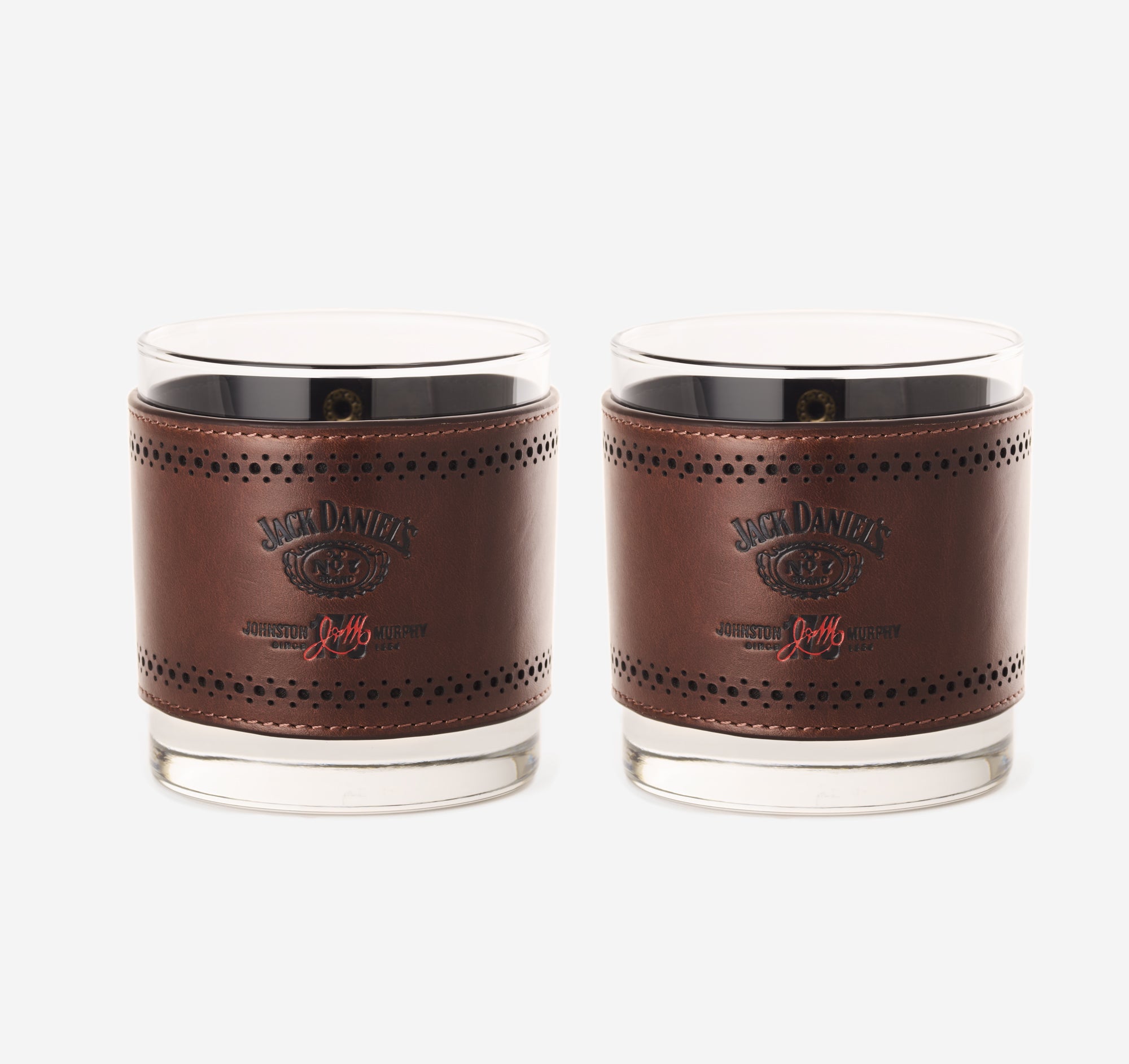 Jack Daniel's Leather-Wrapped Rocks Glass Set – Jack Daniel's Store