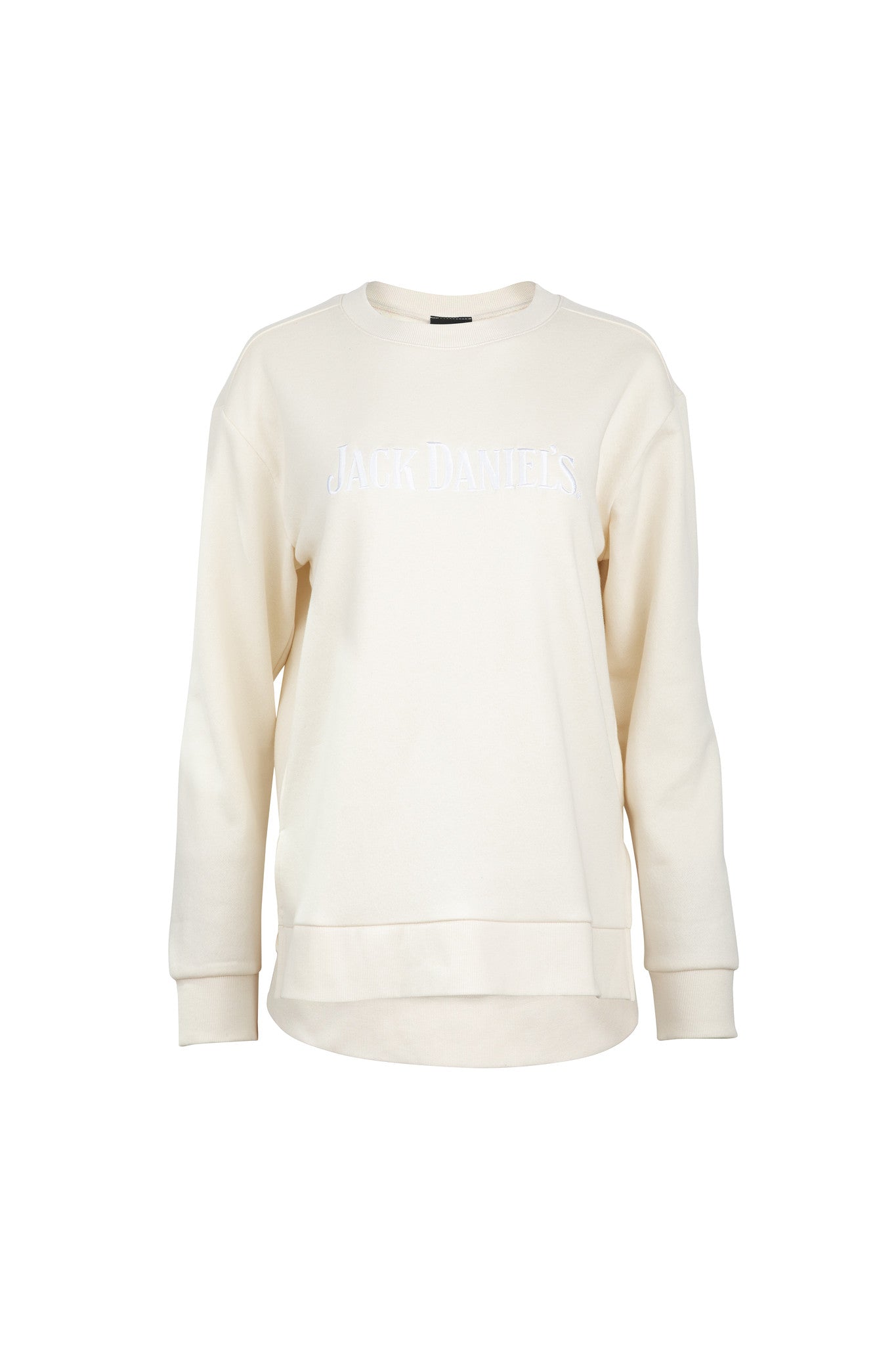 【IONSEOUL】Jack Daniel's Fleece Overfit Sweatshirt 4JH663 Jack Daniel's Ladies' Eco Cozy Fleece Crewneck – Jack