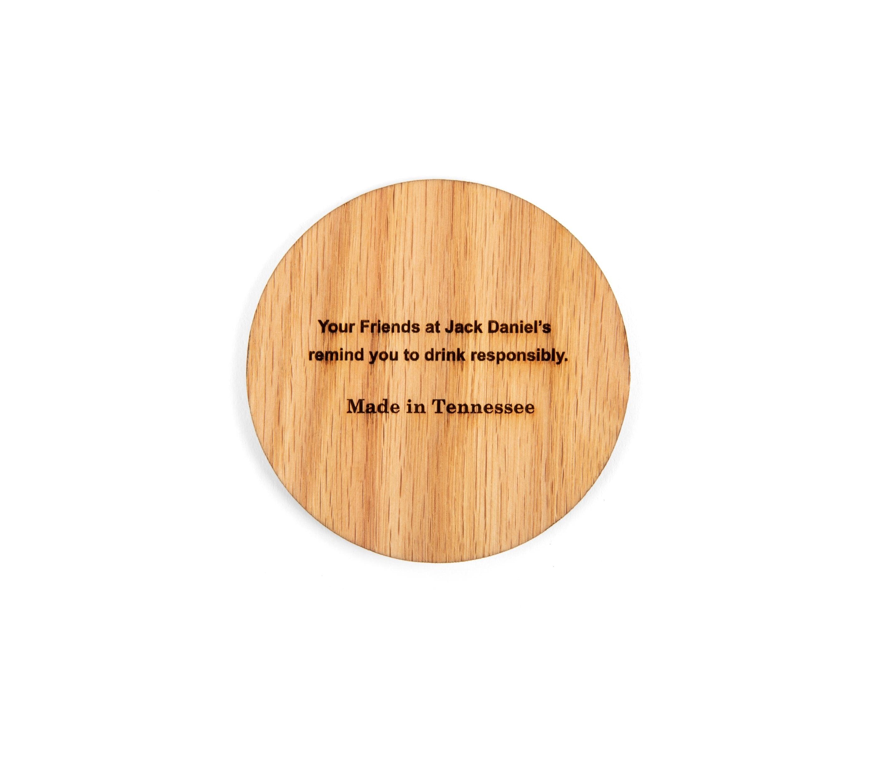 Jack Daniel's No. 7 Wood Coaster