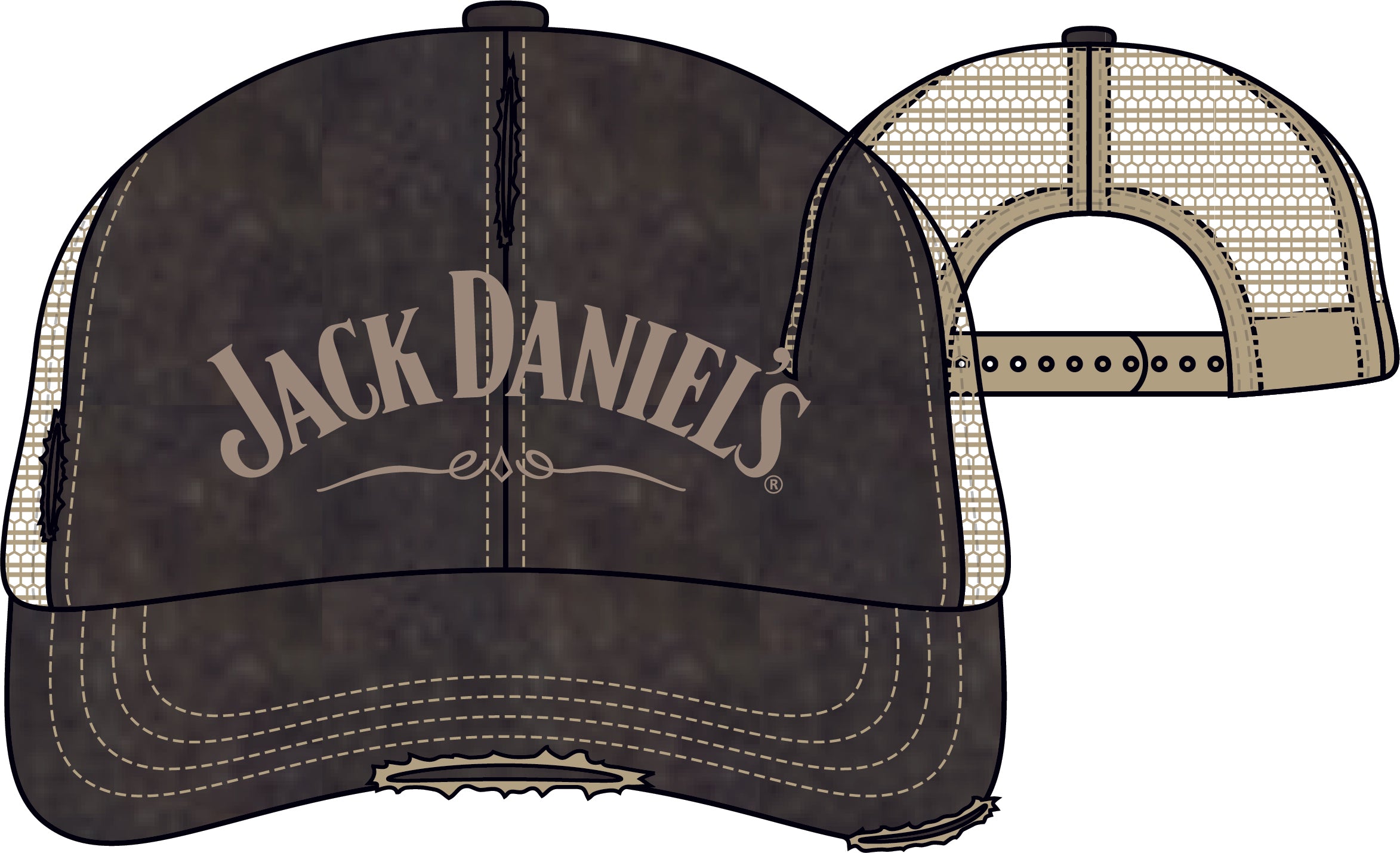 Jack Daniel's Vintage Trucker Cap