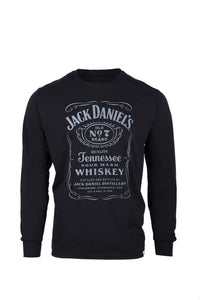 jack daniels long sleeve dress shirt Men's Long Sleeve Jack Daniel's Western Shirt Black / XL