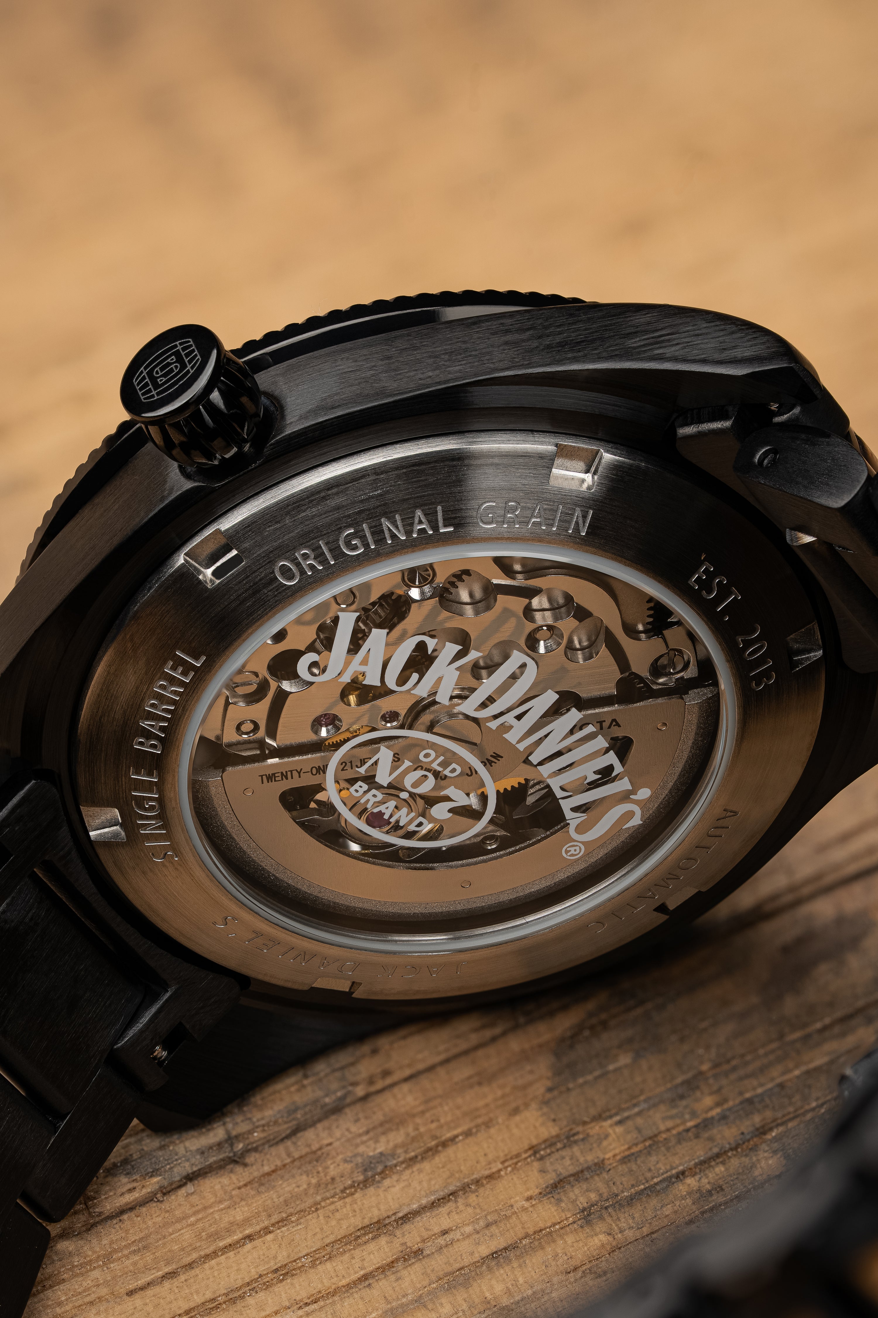 Jack Daniel's Single Barrel Select Vintage Auto 40mm Watch