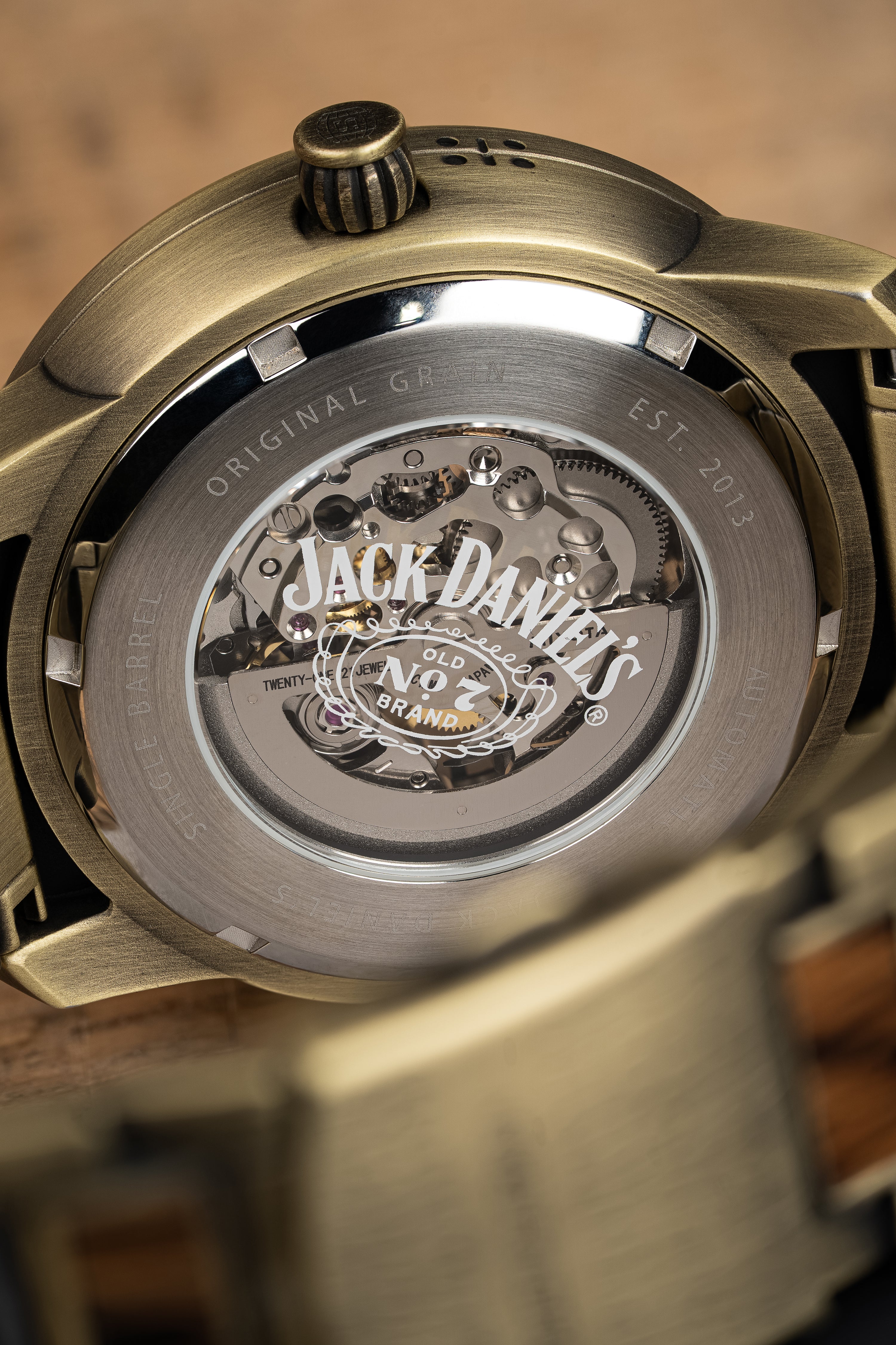 Jack Daniel's Single Barrel Proof Auto 46mm Watch