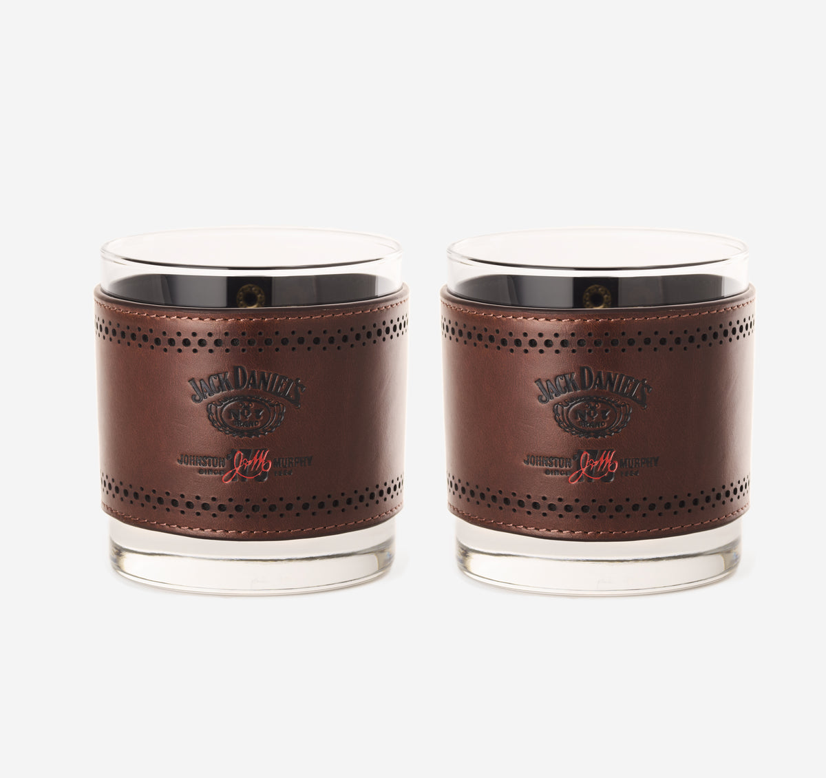 Jack Daniel's Leather-Wrapped Rocks Glass Set – Jack Daniel's Store