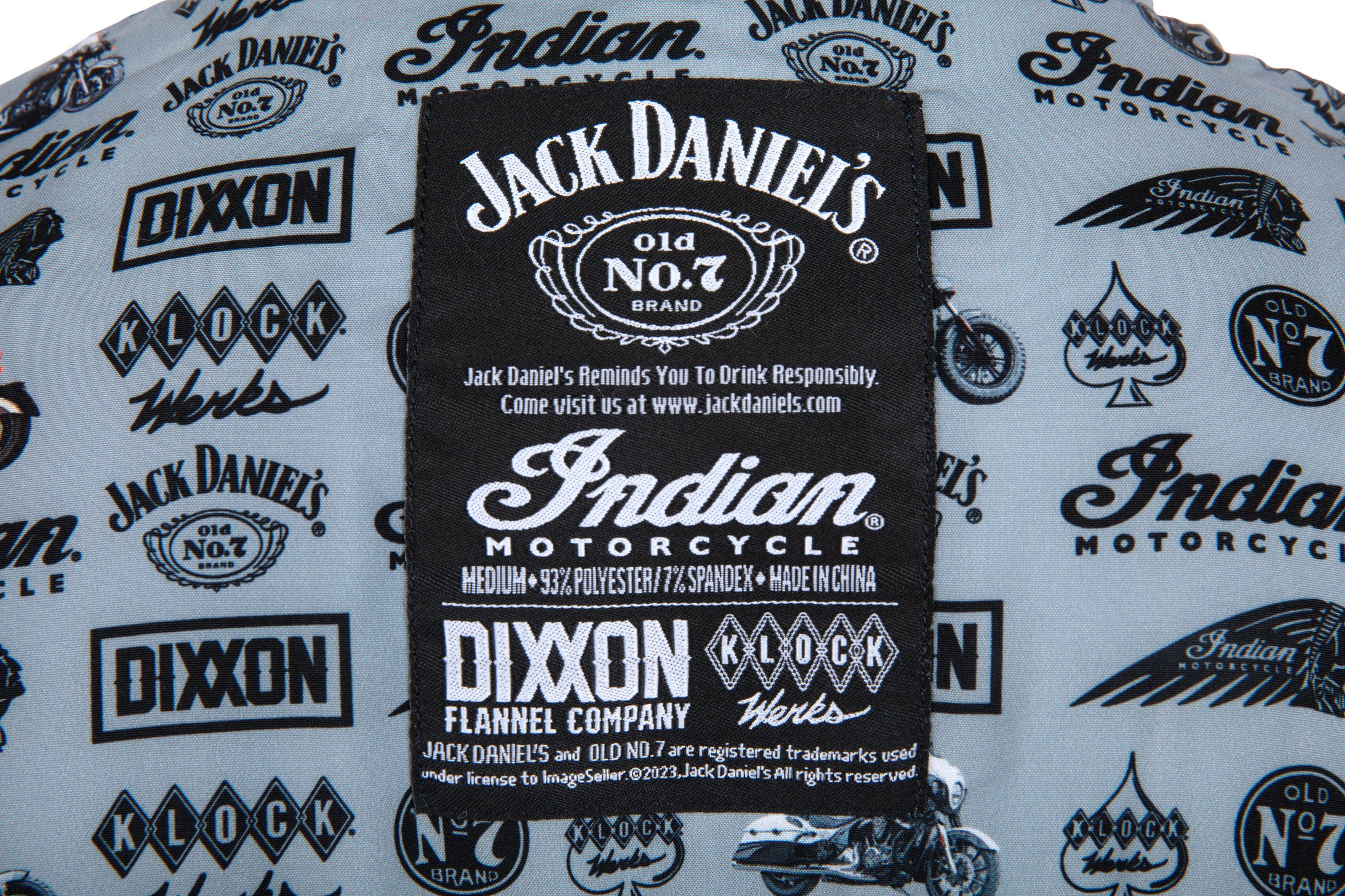 Jack Daniel's Indian Motorcycle Party Shirt